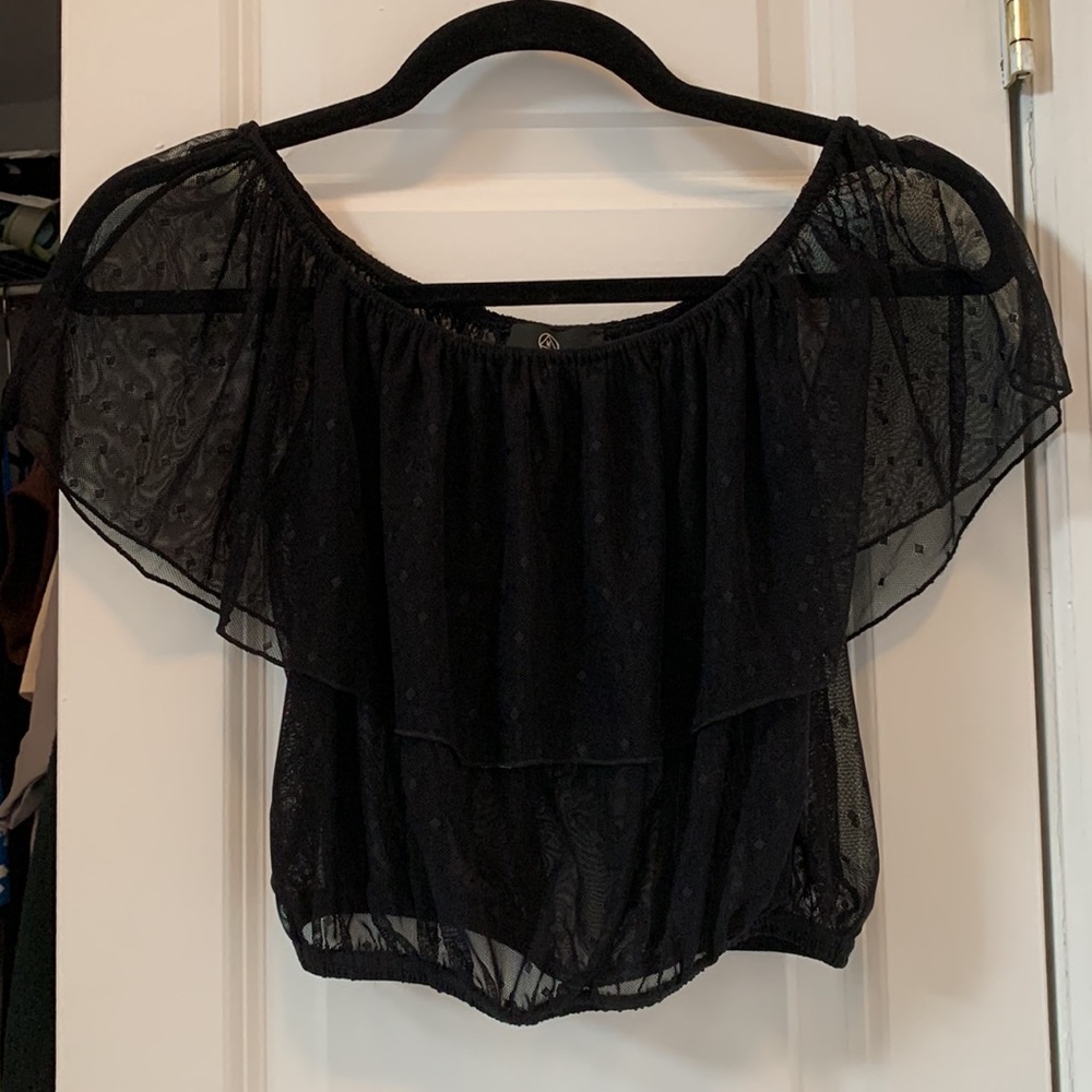 Romantic crop top